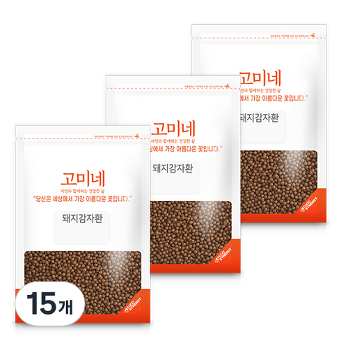 고미네 돼지감자환, 300g, 15개