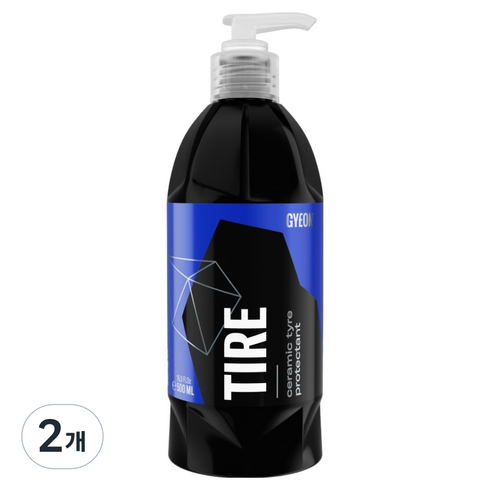 기온쿼츠 자동차 타이어 고성능 코팅제, 500ml, 2개