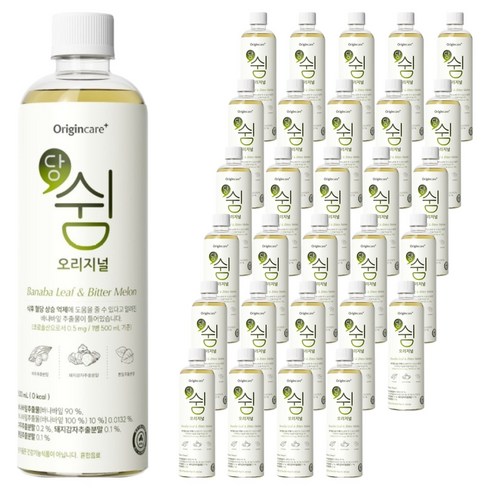 오리진케어 당쉼 오리지널 차음료, 40개, 500ml