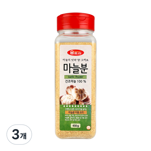 움트리 마늘분, 450g, 3개