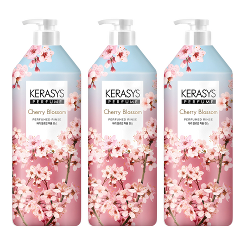 케라시스 퍼퓸 린스 체리블라썸, 1L, 3개