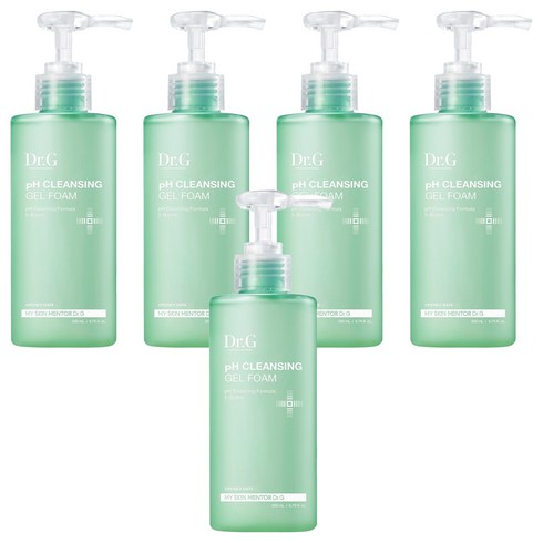 닥터지 약산성 클렌징 젤 폼, 200ml, 5개