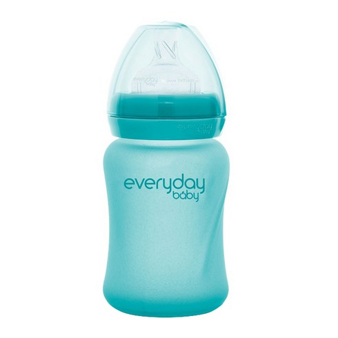 에브리데이베이비 유리젖병 150ml, 블루, 1개