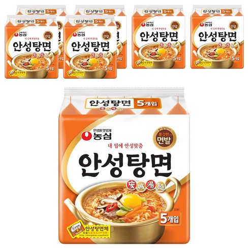 농심 안성탕면 125g, 35개