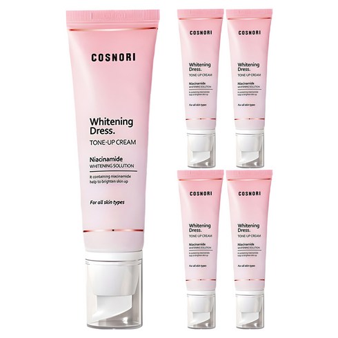 코스노리 화이트닝 드레스 톤업크림, 50ml, 5개