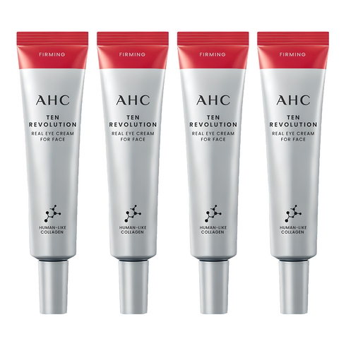 AHC 텐 레볼루션 리얼 아이크림 포 페이스, 35ml, 4개