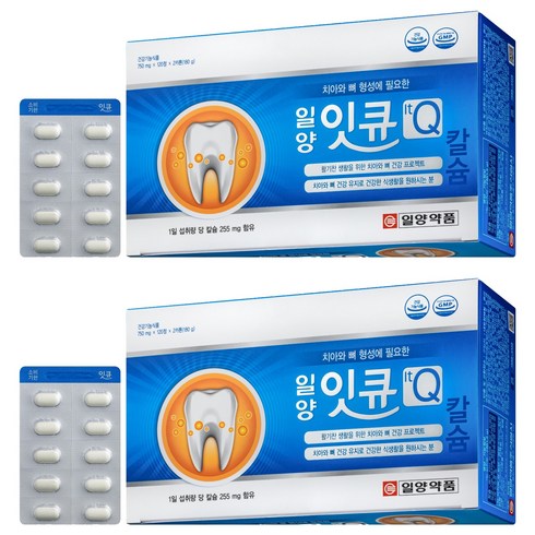 일양약품 잇큐 영양제, 120정, 4개
