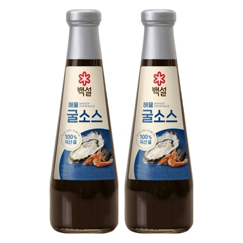 백설 해물 굴소스, 500g, 2개