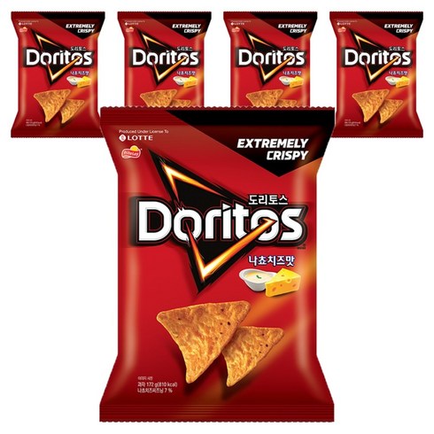도리토스 나쵸치즈맛 과자, 172g, 5개