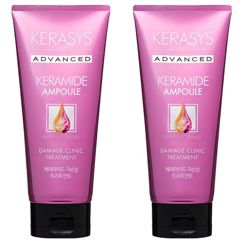 케라시스 케라마이드 극손상 클리닉 트리트먼트, 200ml, 2개