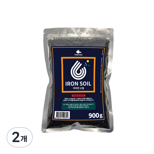 모비딕 아이언 소일, 900g, 2개