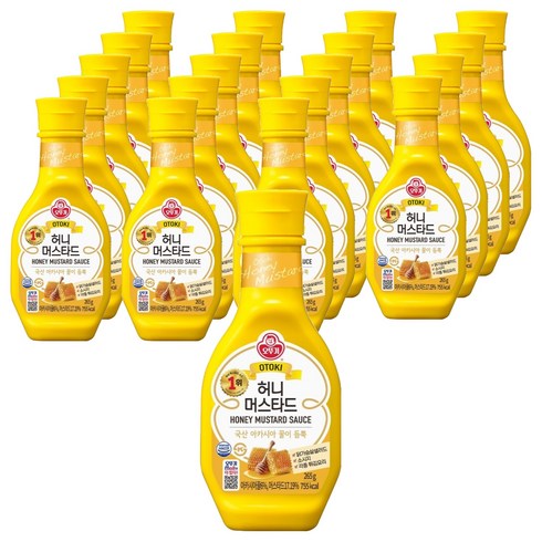오뚜기 허니머스타드 소스, 265g, 20개