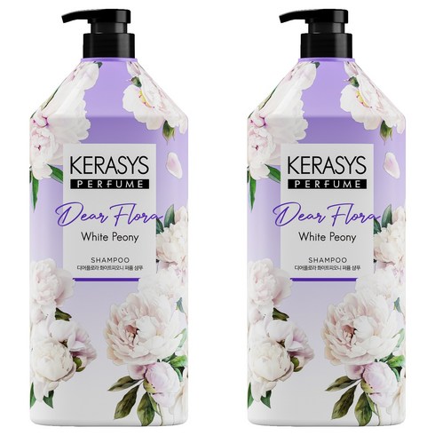 케라시스 디어플로라 화이트피오니 샴푸 화이트 피오니향, 2개, 1.5L