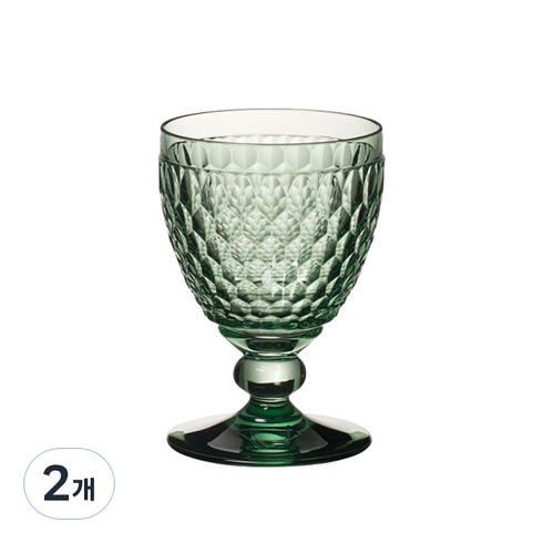 빌레로이앤보흐 보스톤 고블렛 310ml 2p, 그린, 1개
