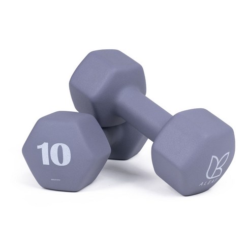 아리프 네오프렌 선인장 아령, 10kg, 2개