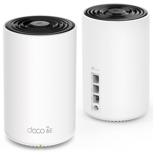 티피링크 AXE5400 트라이밴드 메시 와이파이 6E 시스템 공유기 2p 세트, Deco XE75, 2개