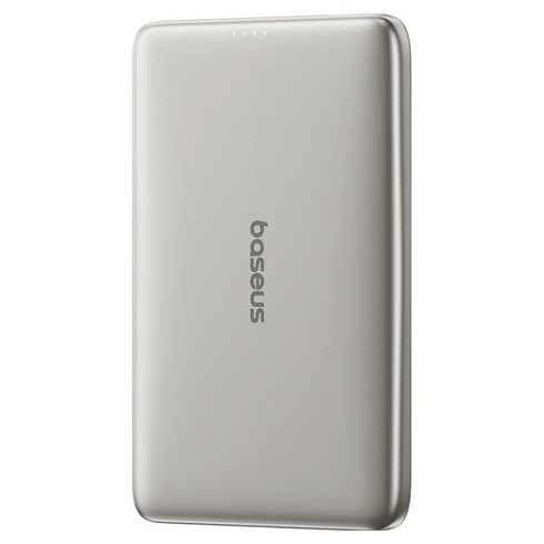베이스어스 피코고 초슬림 마그네틱 보조배터리 5000mAh 20W, 티타늄, AM41