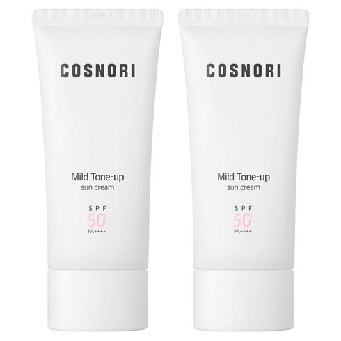 코스노리 마일드 톤업 선크림 SPF50+ PA++++, 50ml, 2개