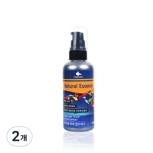 모비딕 네추럴 에센스 프리미엄 피쉬 컨디셔너, 100ml, 2개