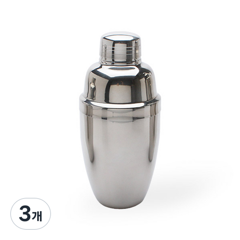 칼백화점 스텐 칵테일 쉐이커 300ml, 3개