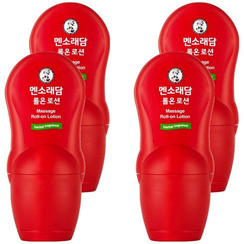 멘소래담 롤 온 로션 50ml, 1개입, 4개