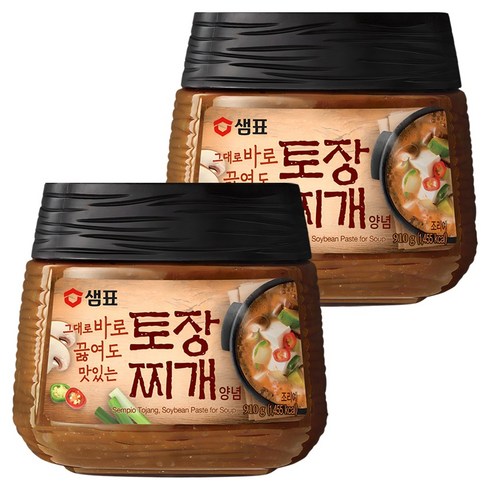 샘표 토장찌개 양념, 910g, 2개