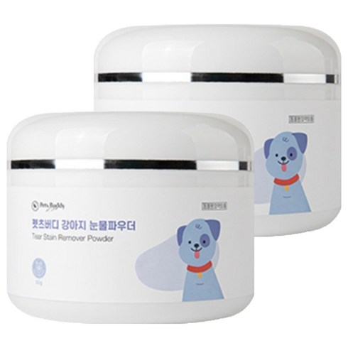 펫츠버디 강아지 눈물 파우더, 50g, 2개