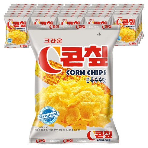 콘칲 C 군옥수수맛, 70g, 40개