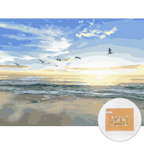 아트조이 DIY 명화그리기 30 x 40 cm, 바다의 아침, 1개