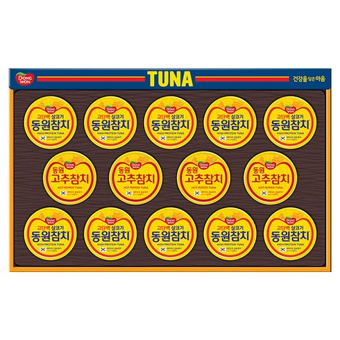 동원참치 선물세트 S14호 + 부직포백, 3세트