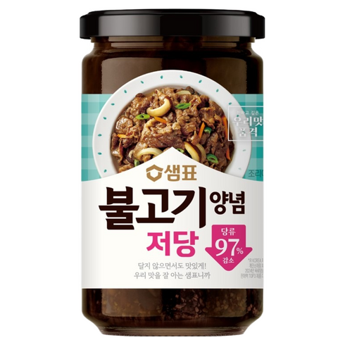 샘표 저당 불고기 양념, 430g, 1개