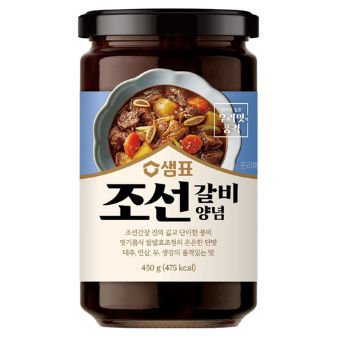 샘표 조선갈비 양념, 430g, 1개