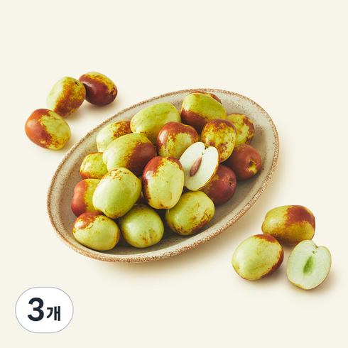 사과대추, 3개, 1kg