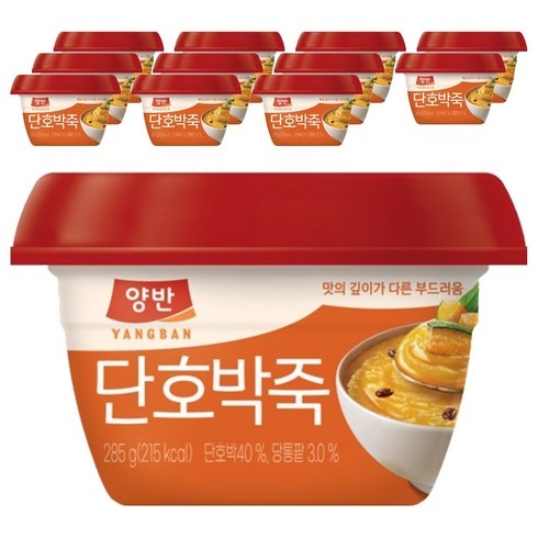 동원 양반 단호박죽, 285g, 12개