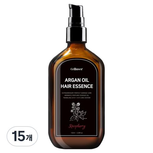 셀러버 쉬폰향수 아르간 퍼퓸 헤어오일 마릴린, 15개, 100ml