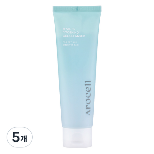 아로셀 히알 B5 수딩 젤 클렌저, 5개, 120ml