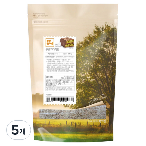 감성먹거리 구운 카다이프, 5개, 400g