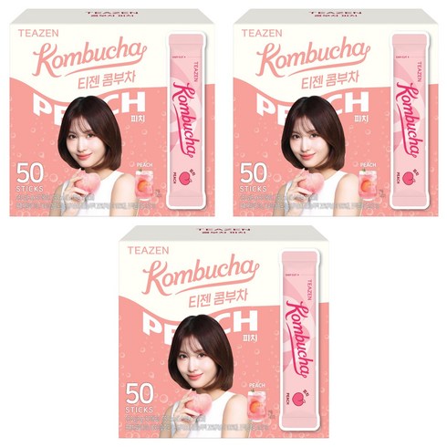 티젠 콤부차 피치, 5g, 50개입, 3개
