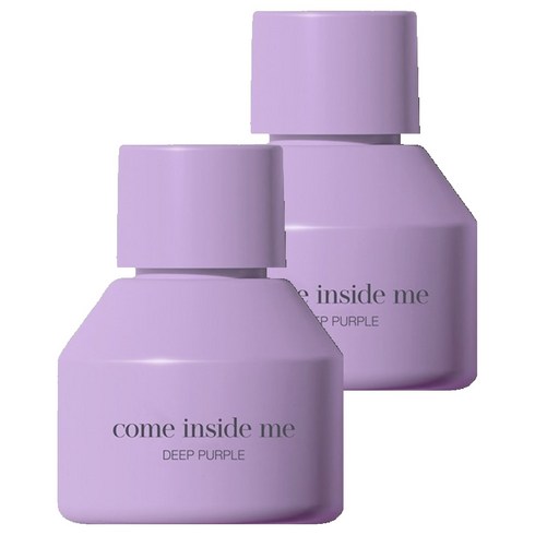 컴인사이드미 여성용 퍼퓸 오일향수 딥퍼플, 7ml, 2개