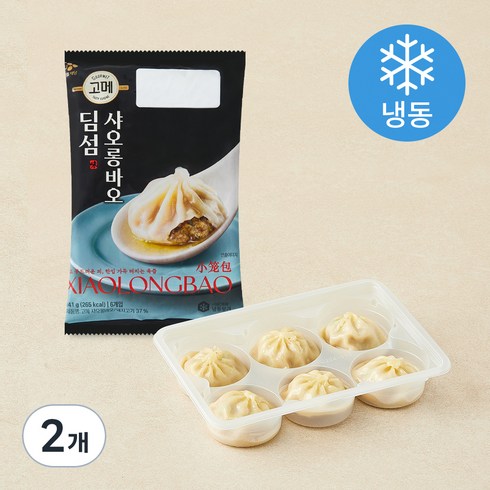 고메 딤섬 샤오롱바오 (냉동), 141g, 2개