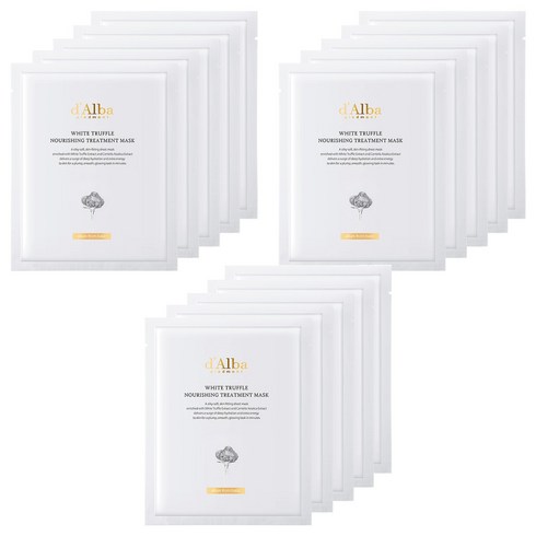 달바 화이트 트러플 너리싱 트리트먼트 마스크 25ml, 5개입, 3개