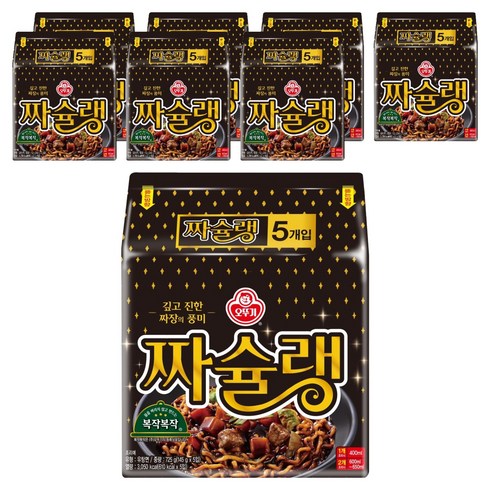 오뚜기 짜슐랭 145g, 40개