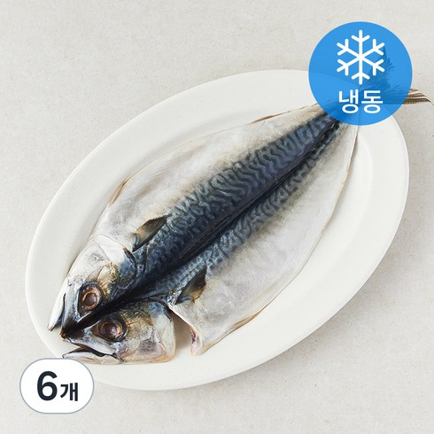 곰곰 국산 고등어 (냉동), 270g, 6개