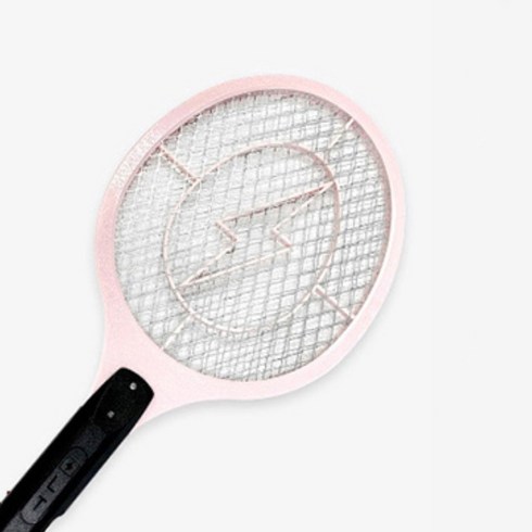 가쯔 벌레 퇴치 휴대용 스마트 전기모기채 2p, 라이트핑크