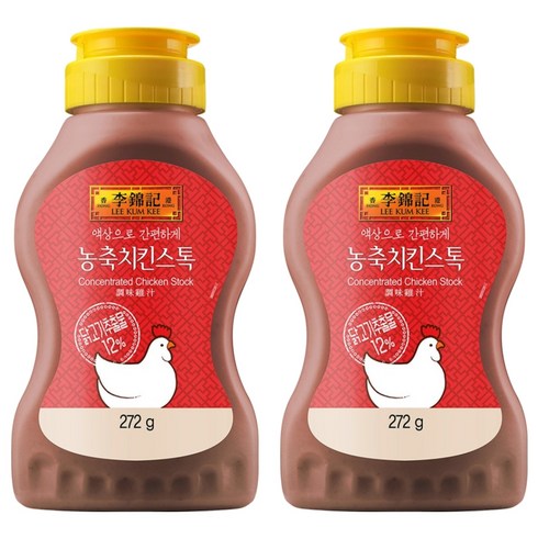 이금기 농축 치킨스톡, 272g, 2개