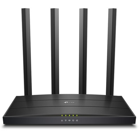 티피링크 Archer C6 기가비트 5포트 듀얼밴드 1200Mbps MU-MIMO 무선공유기, 1개