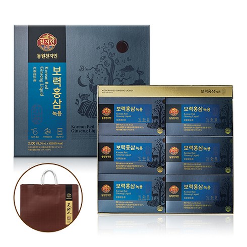 천지인 보력 홍삼 녹용 30포, 2.1L, 1개