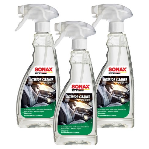 소낙스 차량 실내클리너, 500ml, 3개