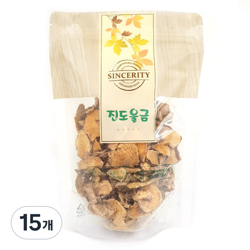 진도장모와 서울큰사위 건조 말린 울금, 100g, 15개
