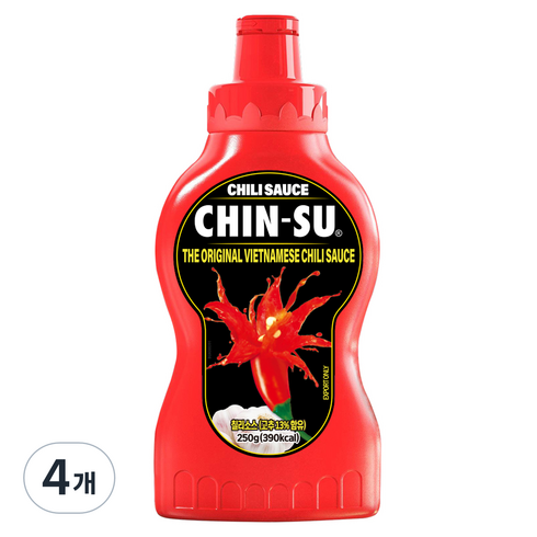 친수 칠리소스, 250g, 4개